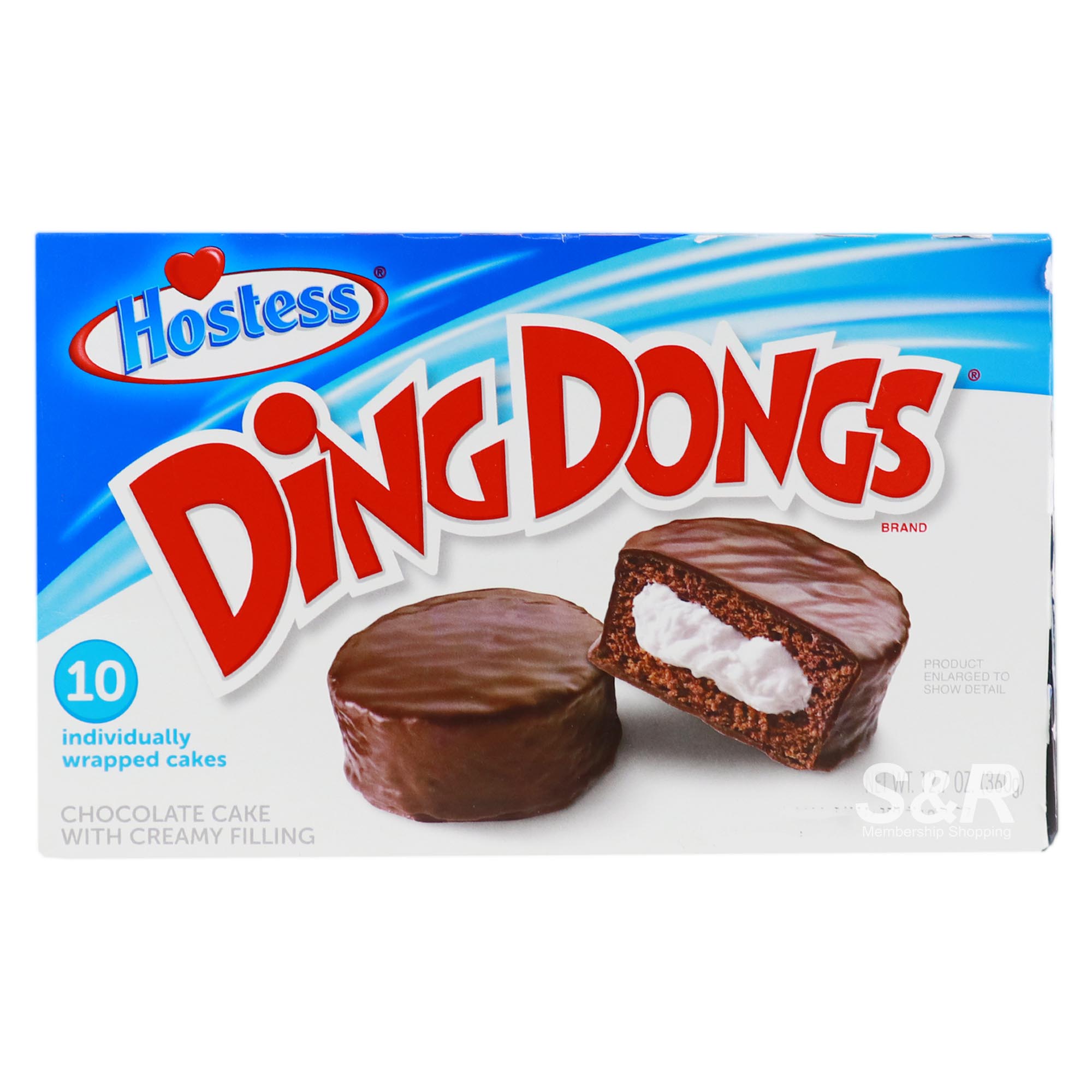 Hostess Ding Dongs Chocolate 10pcs Hostess Ding Dongs Chocolate 10pcs